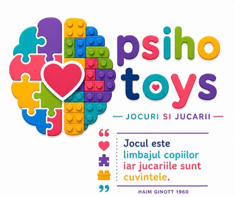 Psiho Toys — Jocul este limbajul copiilor, iar jucăriile sunt cuvintele.